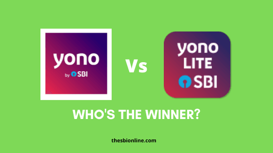 SBI Yono vs SBI Yono Lite