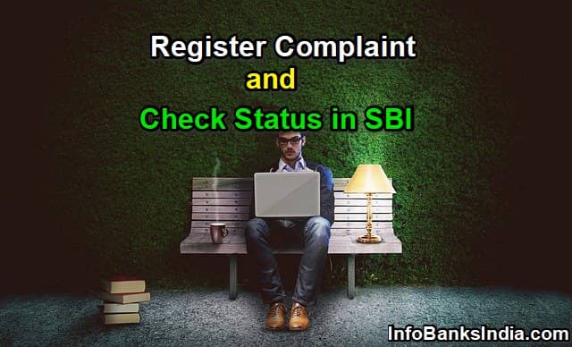 Register Complaint Online and Status Check in SBI