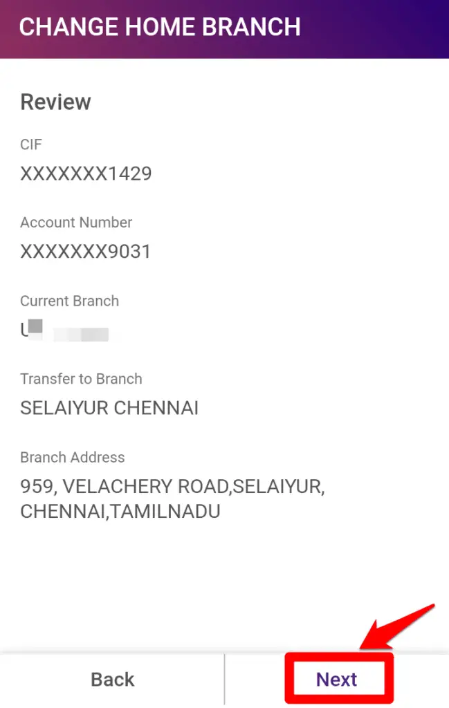Change Home Branch in SBI YONO App Review