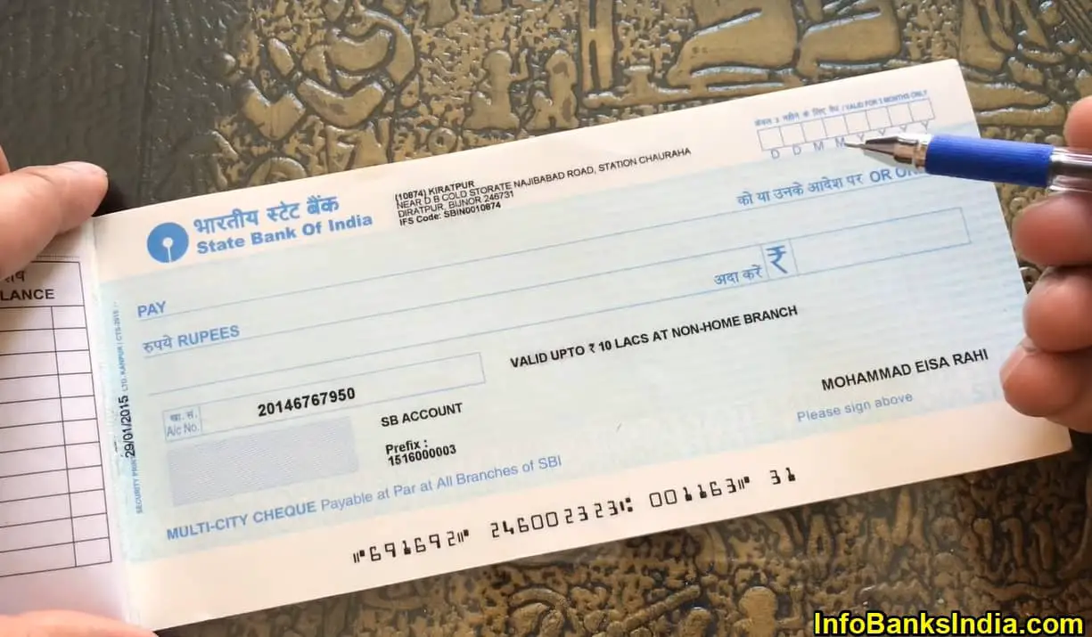 How to Find CIF Number in SBI Cheque Book